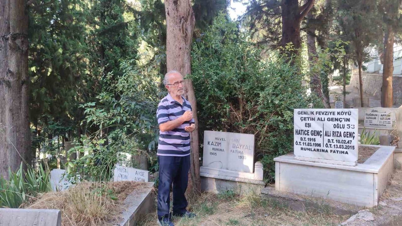Bursa'nın hafızası Kazım Baykal mezarı başında anıldı