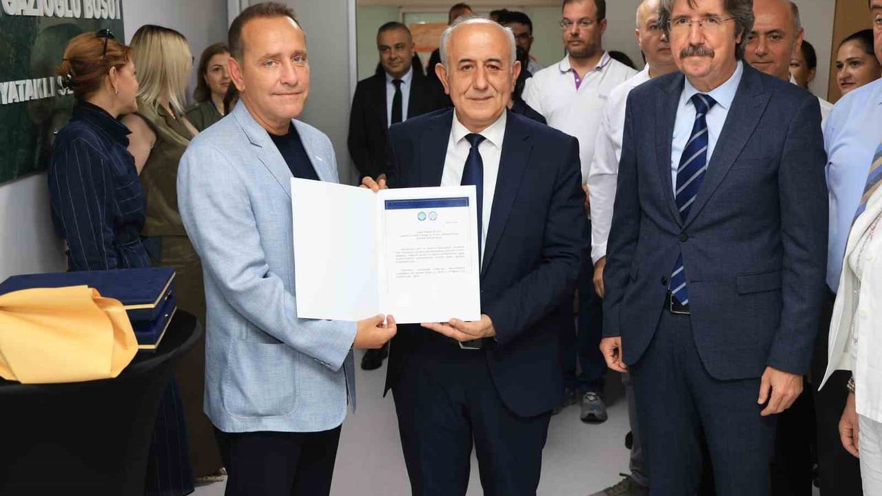 Bursa Uludağ Üniversitesi dermatoloji kliniği hayırsever desteğiyle yenilendi