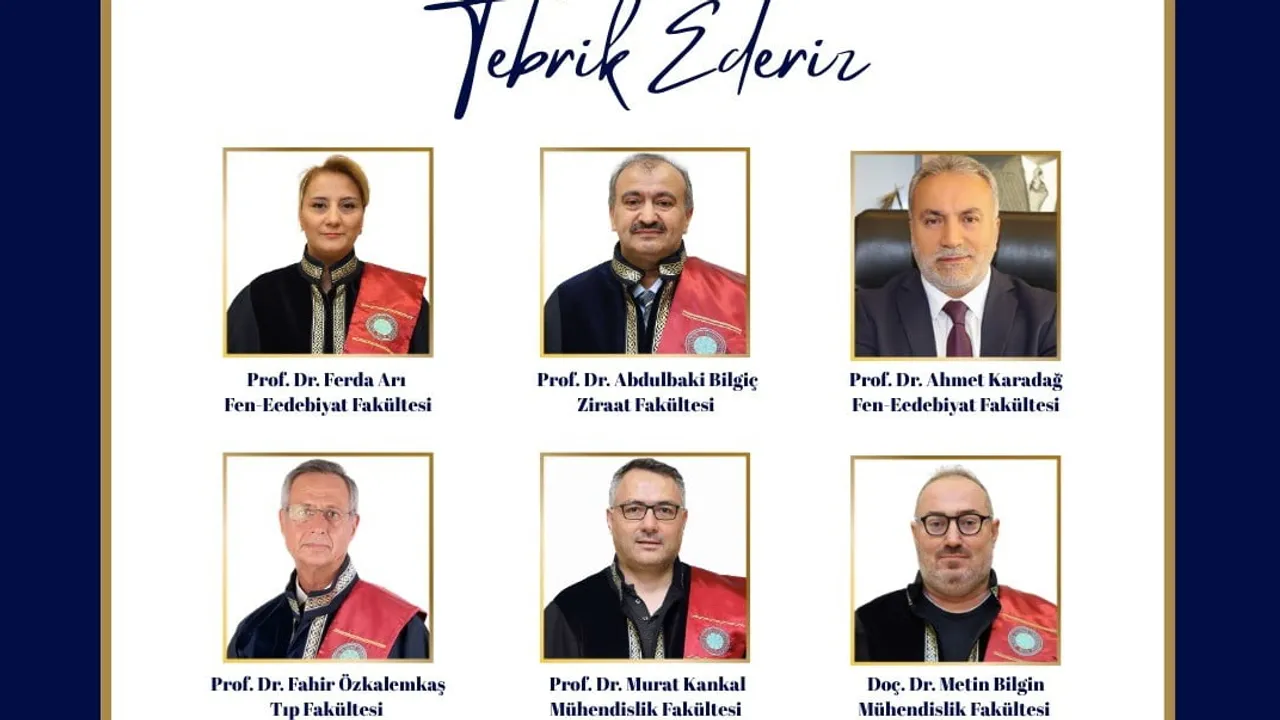 Bursa Uludağ Üniversitesi farklı disiplinlerde 9 TÜBİTAK 1001 projesiyle öne çıktı