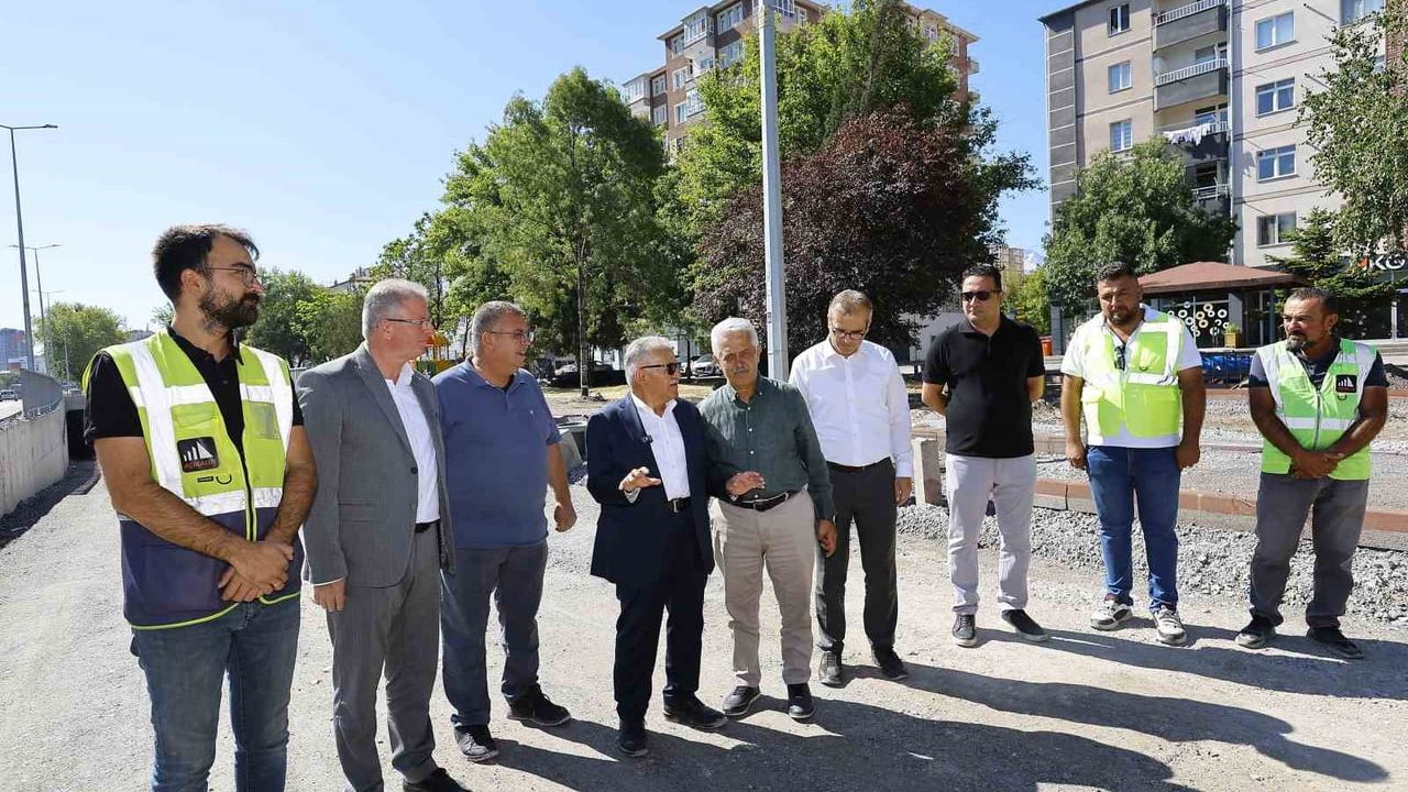 Büyükkılıç yeni sanayi katlı kavşağında sona gelindiğini duyurdu