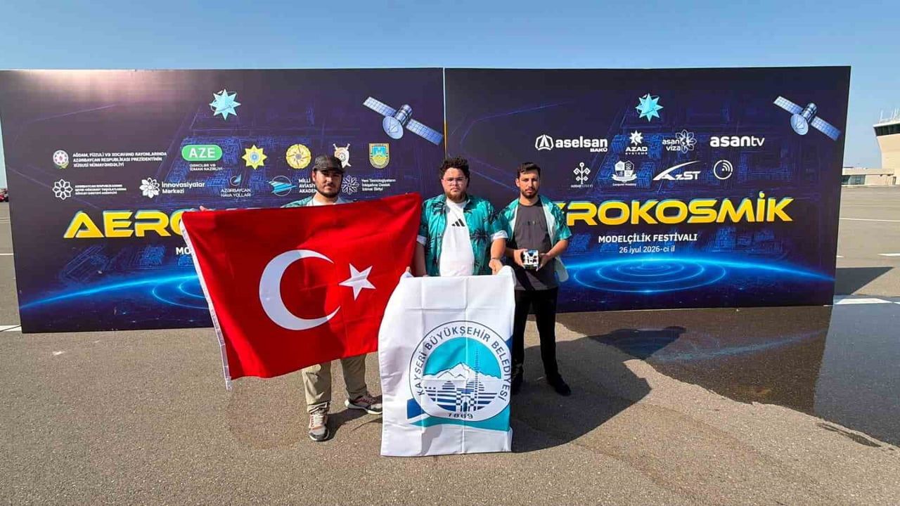 Büyükşehir desteğiyle Erciyes'in CubeSat'i Karabağ'da tüm görevleri başarıyla tamamladı