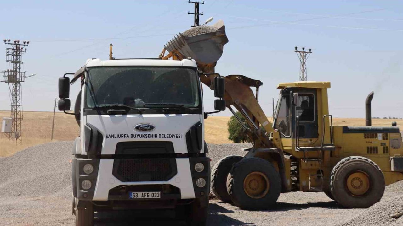 Büyükşehirden Siverek kırsalında asfalt atağı