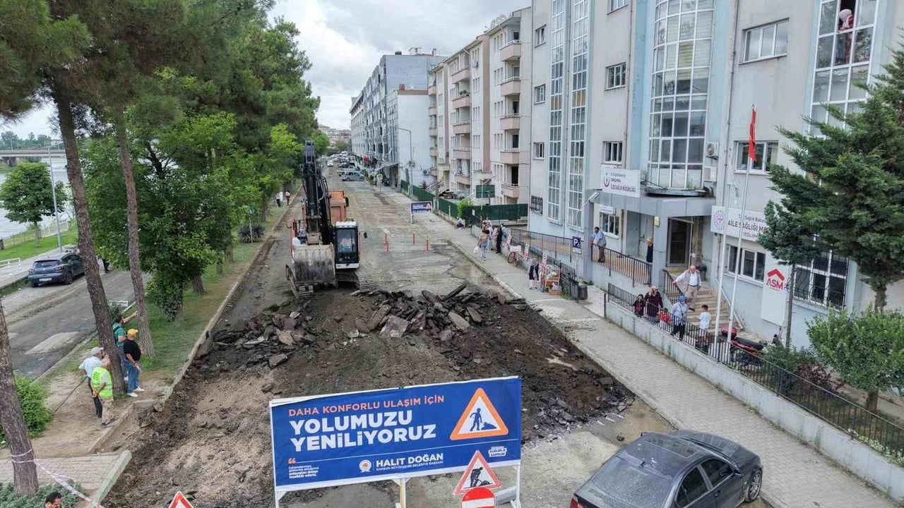 Çalışma planı tamamlandı: Çarşamba'da altyapıdan üstyapıya geçiş başladı