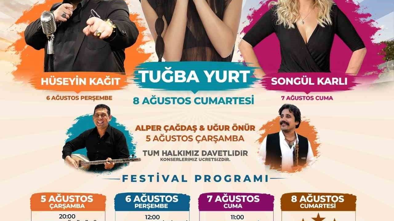 Çameli 10. kültür, turizm, tarım ve doğa sporları festivali 5-8 ağustos tarihlerinde gerçekleştirilecek