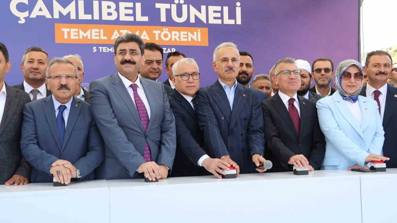 Çamlıbel tüneliyle yolun kotu 283 metre düşürülerek yıllık 371 milyon lira tasarruf sağlanacak