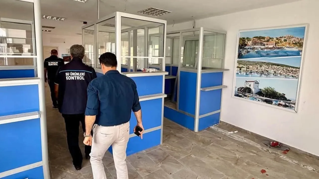 Çanakkale’de Kuzey Ege Kontrol ve Denetim Merkezi’nde inceleme