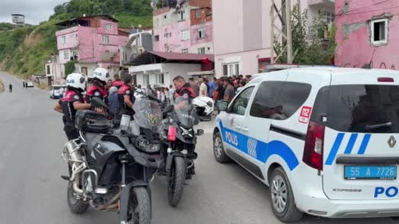 Canik'te alacak tartışması silahlı kavgaya dönüştü: bir kişi ağır yaralı