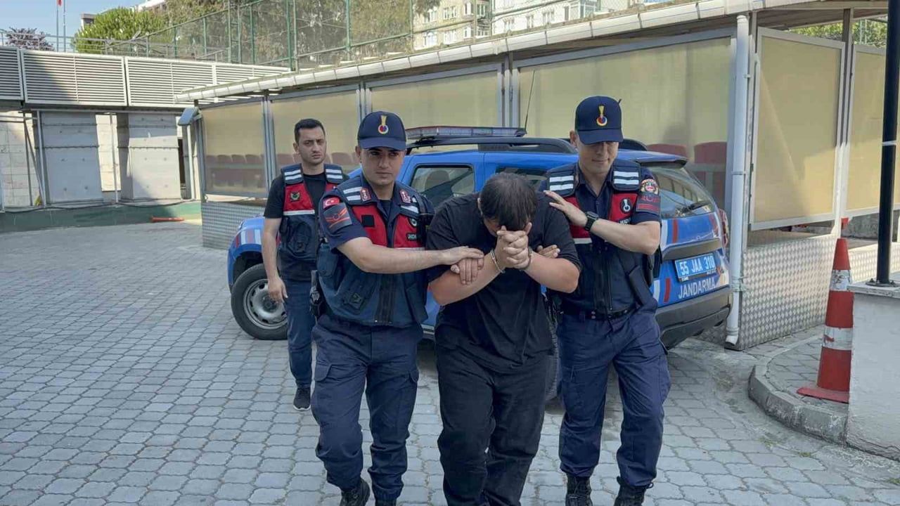 Canik'te odunluğa saklanan 4 bin 531 hap olayında genç tutuklandı