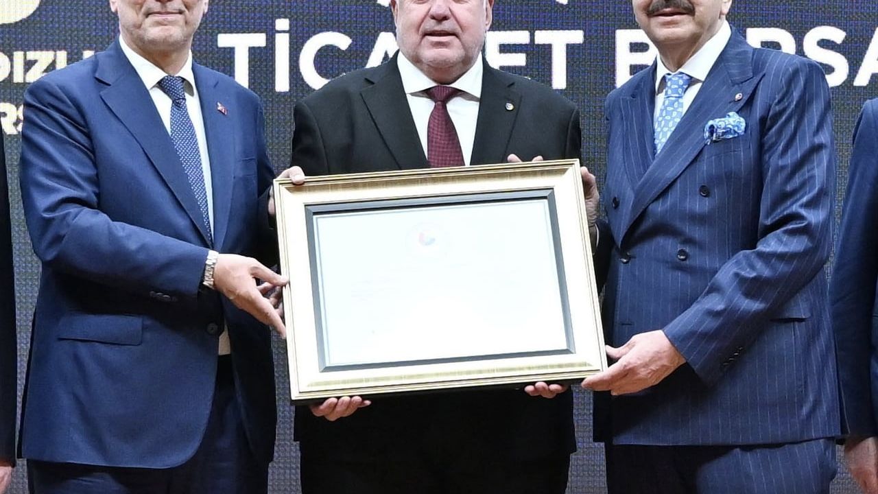 Çarşamba ticaret borsası hizmet standartlarını koruyarak 5 yıldızını yeniledi