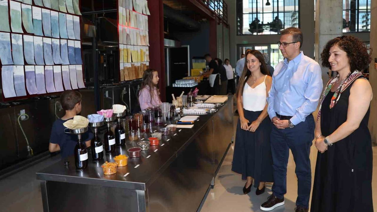 Çocuklar toprak ve sanatı Nilüfer'de bir araya getirdi