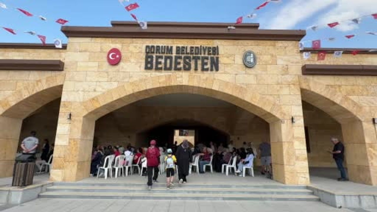 Çorum'da yemek mirası Bedesten'de yarıştı