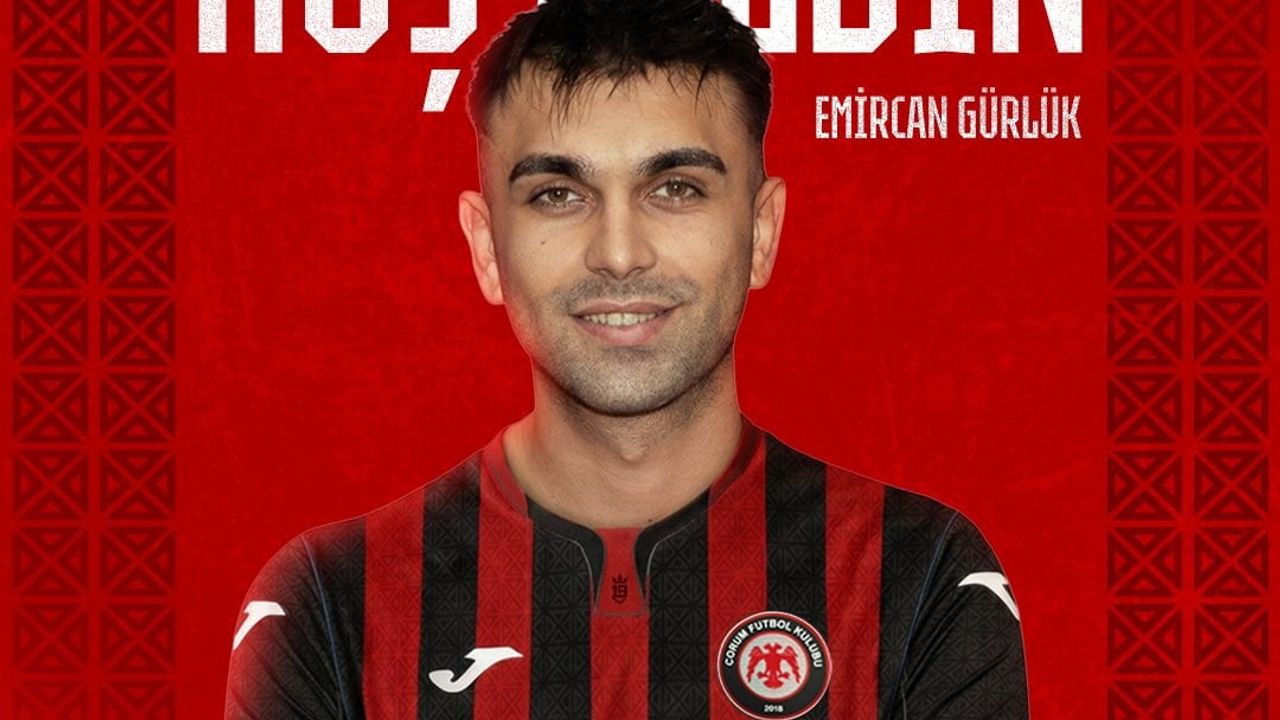 Çorum FK Emircan Gürlük ile 2+1 yıllık sözleşme imzaladı