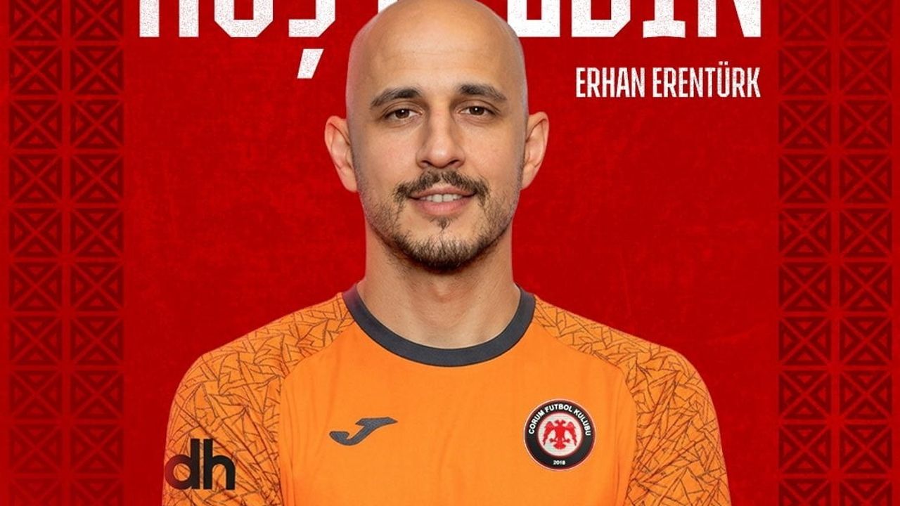 Çorum FK Erhan Erentürk ile 2+1 yıllık sözleşme imzaladı