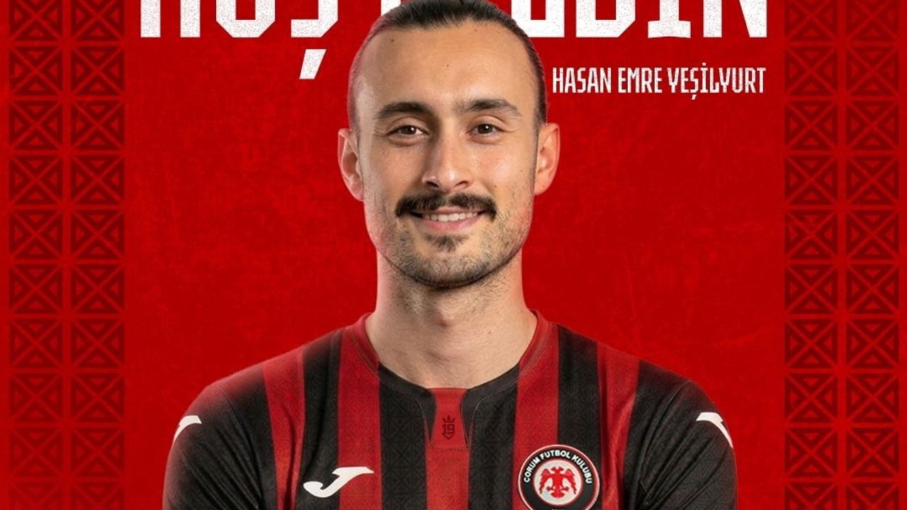 Çorum FK, Hasan Emre Yeşilyurt ile 2+1 yıllık sözleşme imzaladı