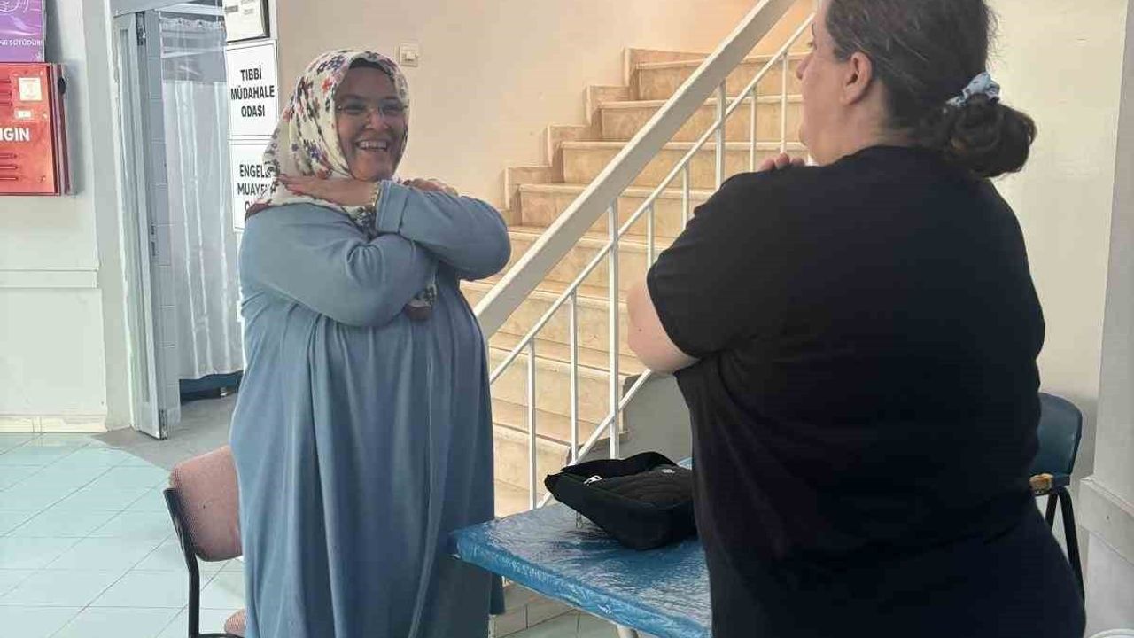 Cumayeri'nde sağlık ekipleri vatandaşların hareket yaşını ölçtü