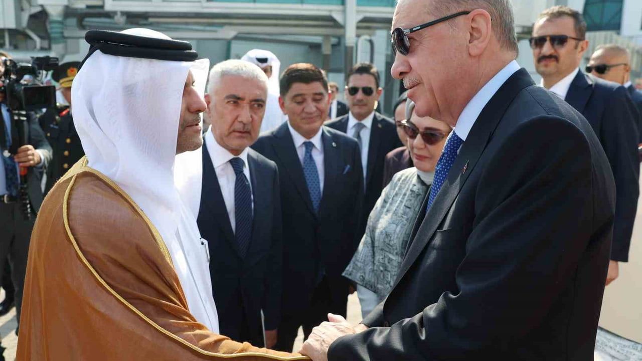 Cumhurbaşkanı Erdoğan’dan, Katar’a taziye ziyareti