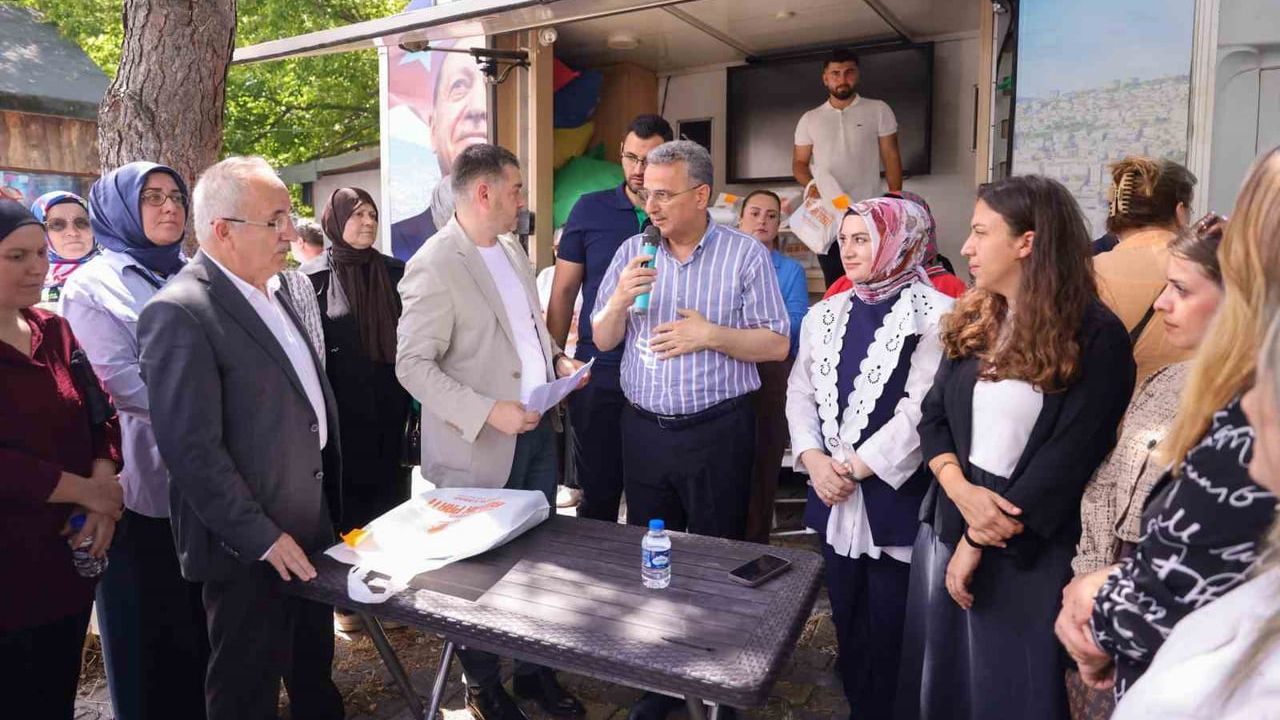 Cumhurbaşkanı Erdoğan imzalı teşekkür belgeleri İlkadım'da sahiplerine takdim edildi