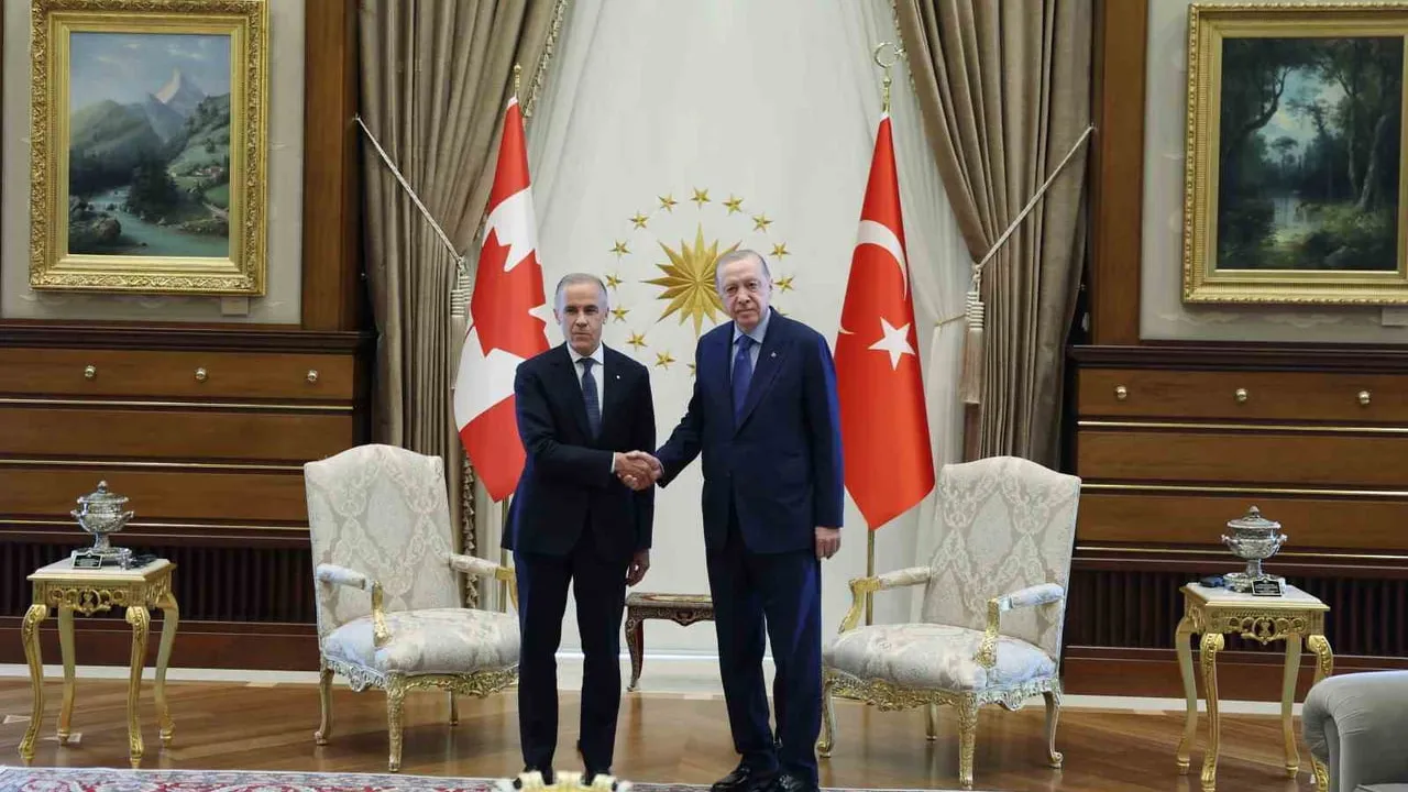 Cumhurbaşkanı Erdoğan, Kanada başbakanı Mark Carney’i kabul etti