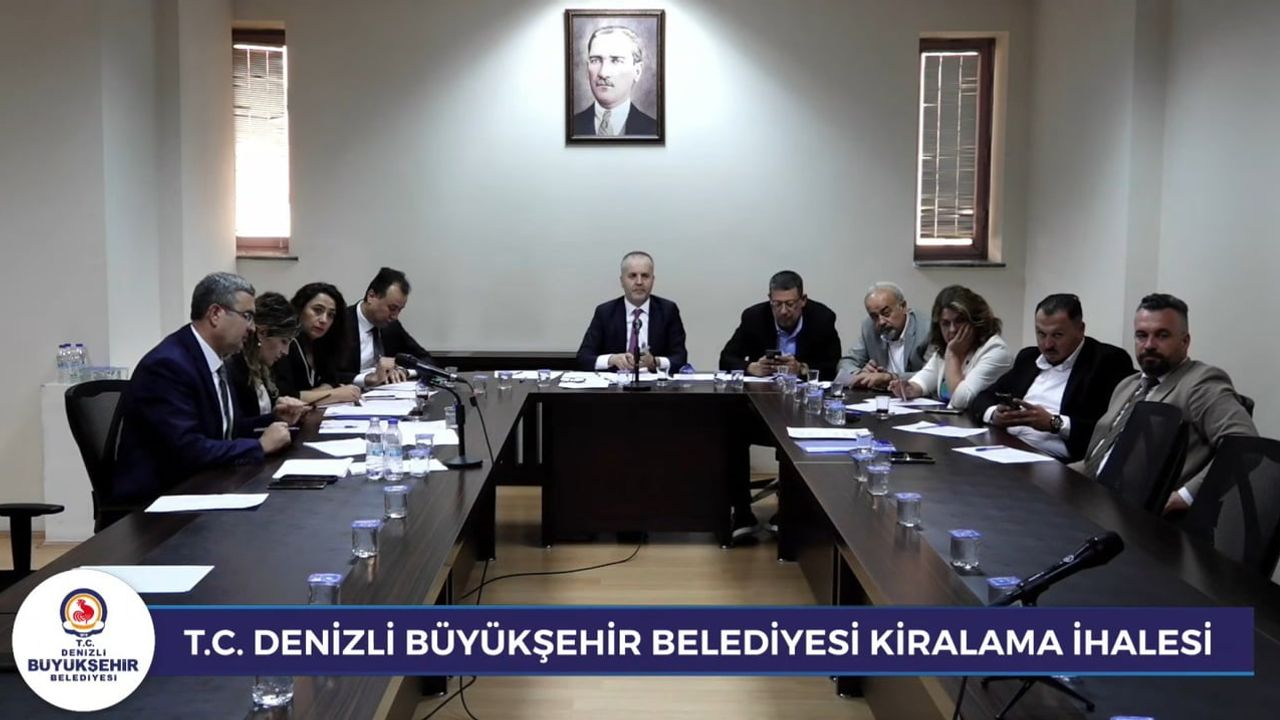 Denizli Büyükşehir Belediyesi'nde ihalelerde şeffaf dönem