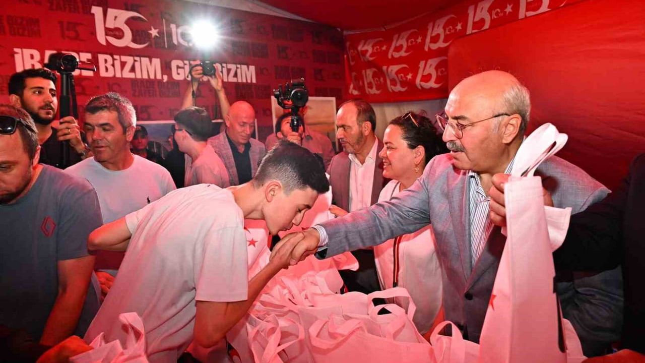 Denizli’de 15 Temmuz hafıza çadırı açıldı
