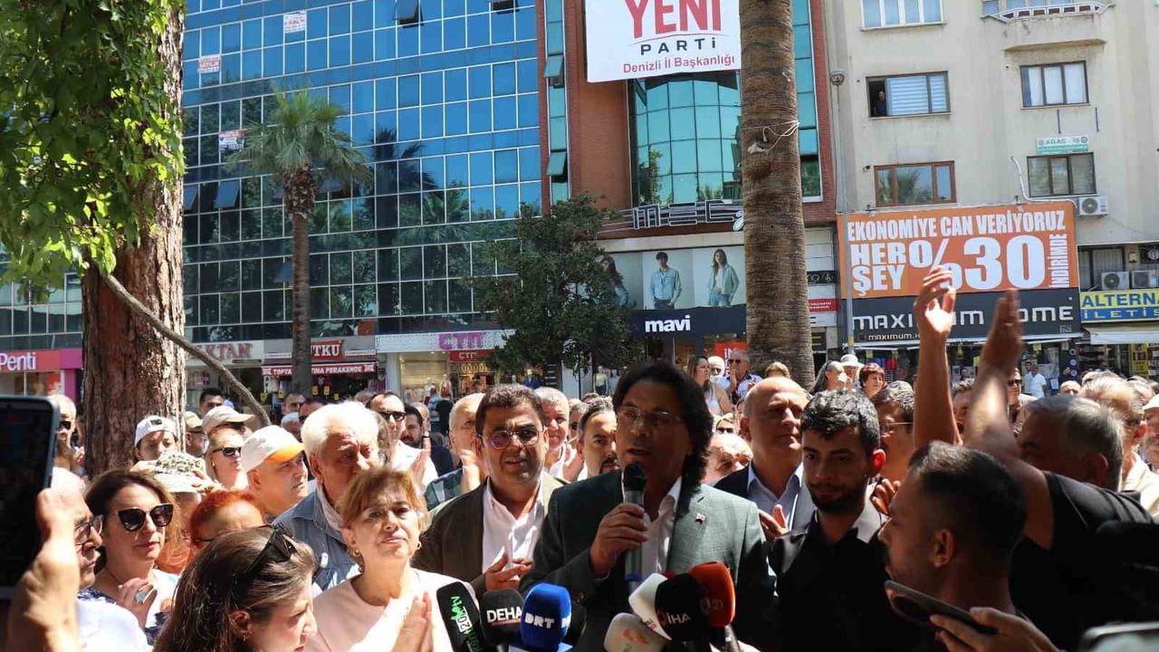 Denizli'de ilçe örgütleri topluca Yeni Parti'ye katıldı