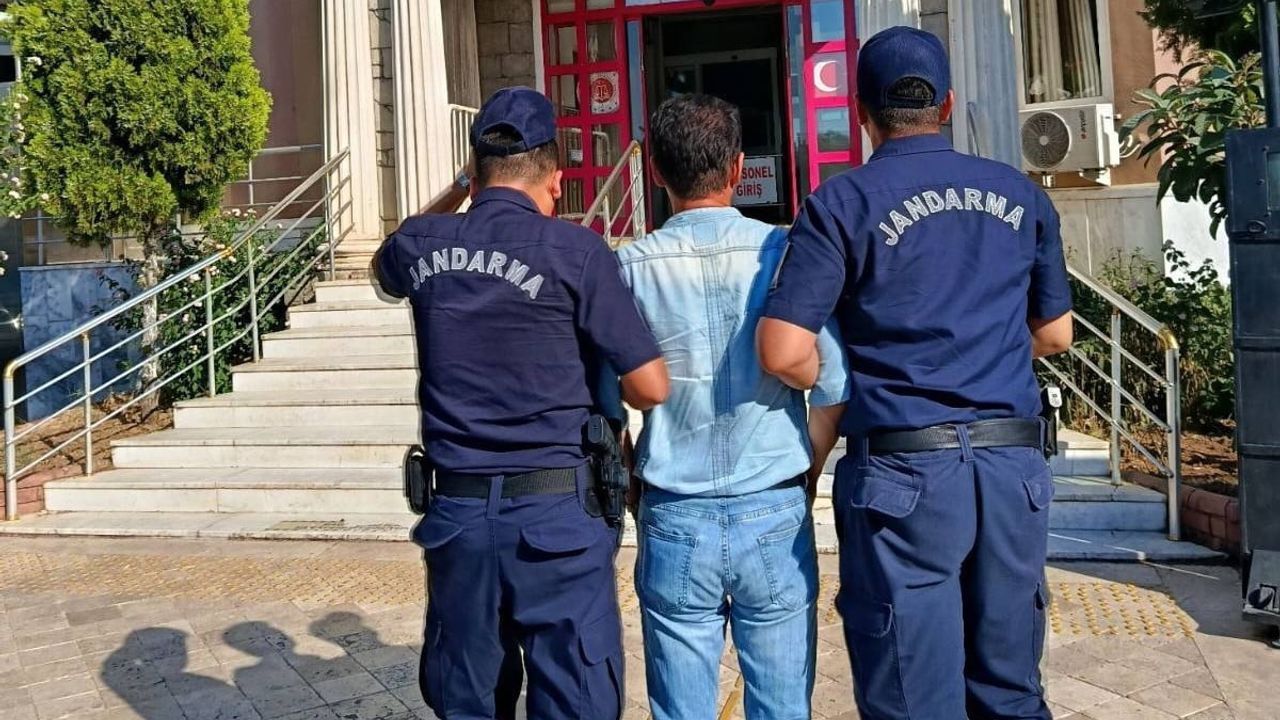 Didim’de 10 yıl kesinleşmiş hapis cezası bulunan hükümlü yakalandı