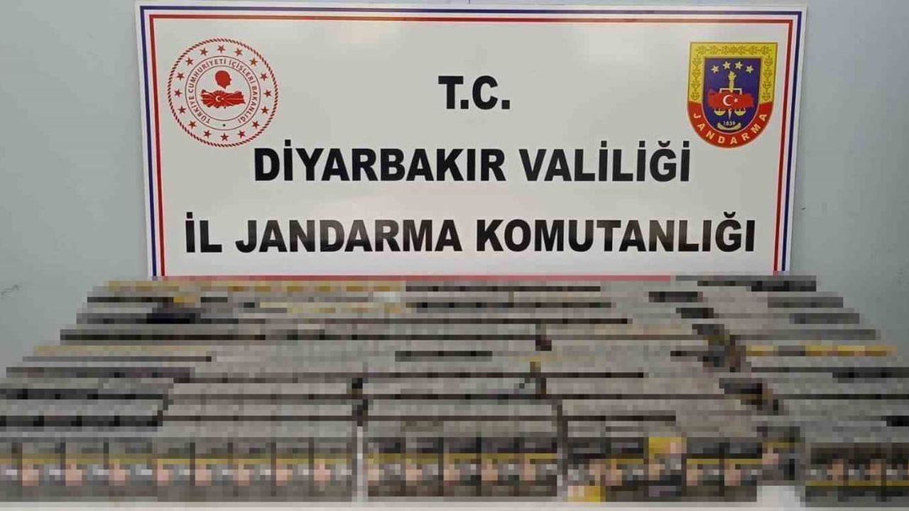 Diyarbakır'da çok sayıda gümrük kaçağı ürün ele geçirildi