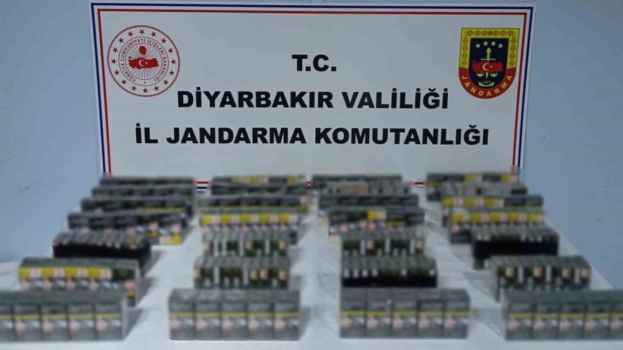 Diyarbakır'da jandarma kaçakçılık operasyonlarında 35 kişinin hakkında işlem yapıldı