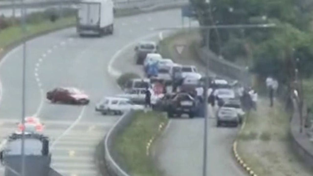 Düğün konvoyunda driftin bedeli 301 bin TL oldu