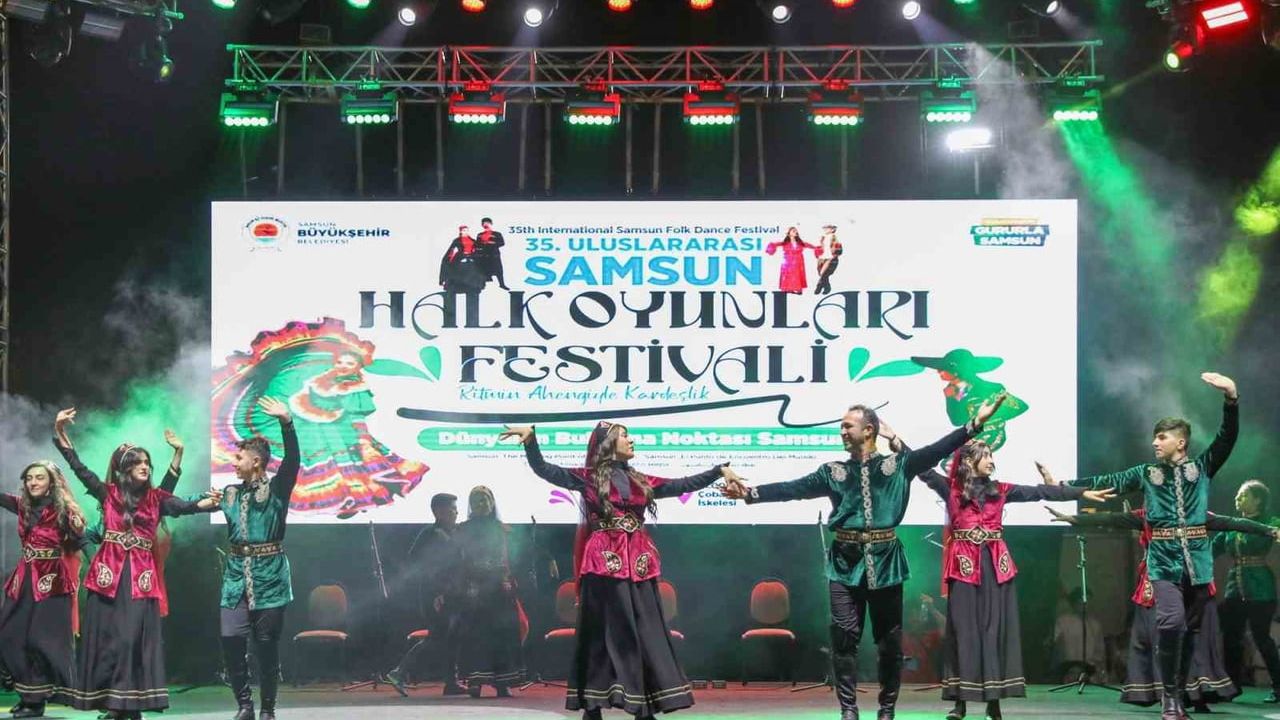 Dünyanın renkleri bir kez daha Samsun’da buluşuyor