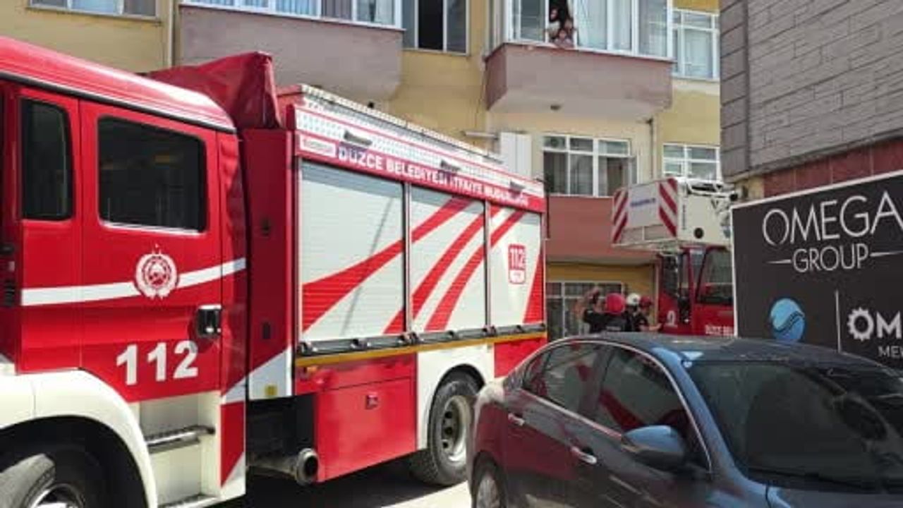 Düzce'de çocukların fırına koyduğu oyuncaklar yangına neden oldu