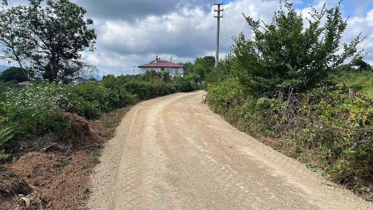 Düzce'de Hasançavuş köyünde altyapı çalışmaları tamamlandı
