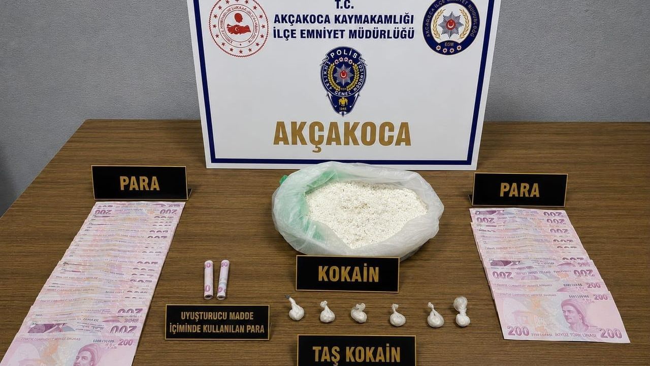 Düzce'de uyuşturucu operasyonunda 1 tutuklama