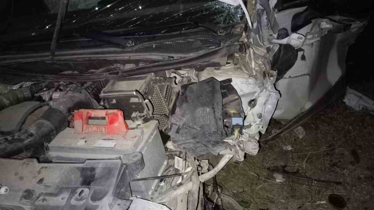 Düziçi'nde yol çalışması yakınında zincirleme kaza