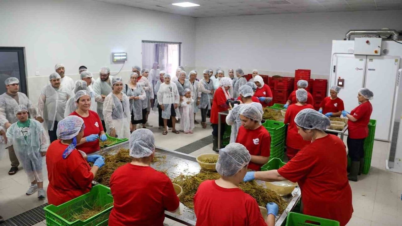 Efeler’de özel öğrenciler üretim atölyesinde iş yaşamını tanıdı