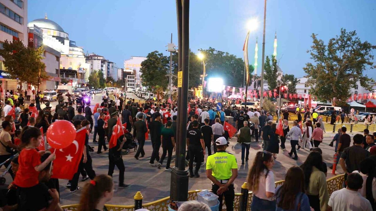 Elazığ’da 15 Temmuz demokrasi ve milli birlik günü anma programı