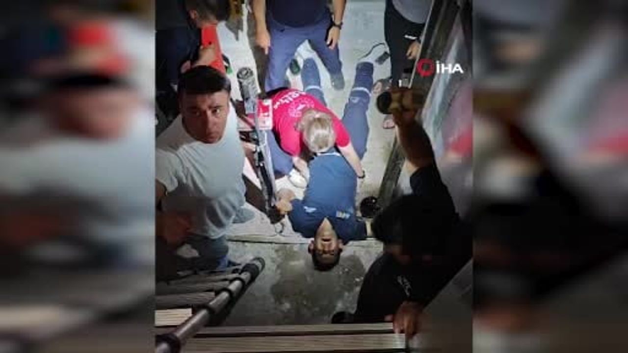 Elazığ’da asansör boşluğuna düşen 18 yaşındaki kişi itfaiye tarafından kurtarıldı