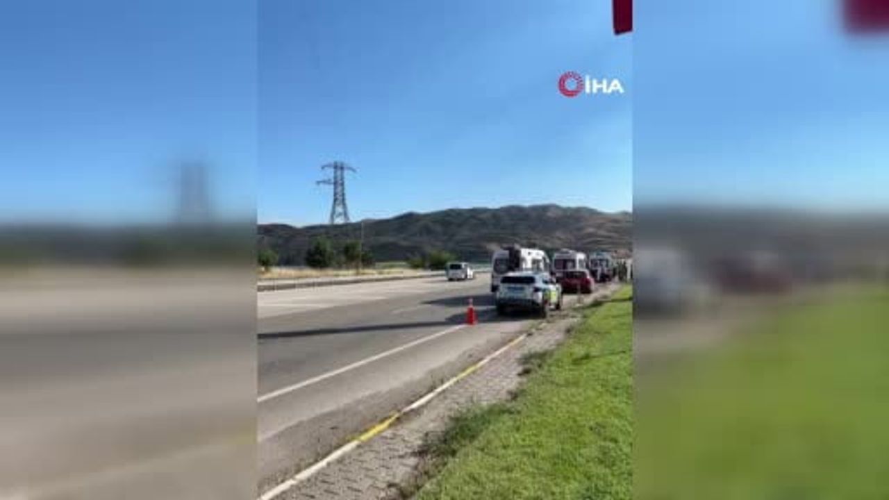 Elazığ’da trafik kazası: 7 yaralı