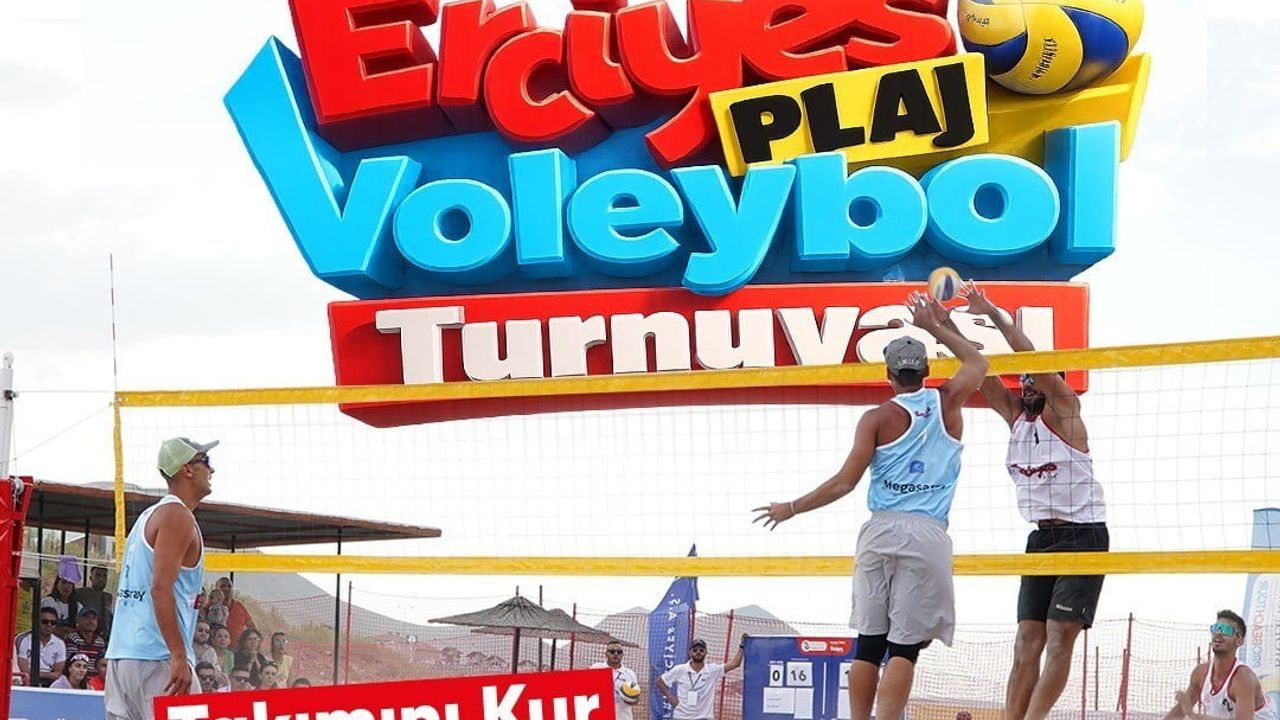 Erciyes'te plaj voleybolu turnuvası 18 Temmuz'da düzenlenecek