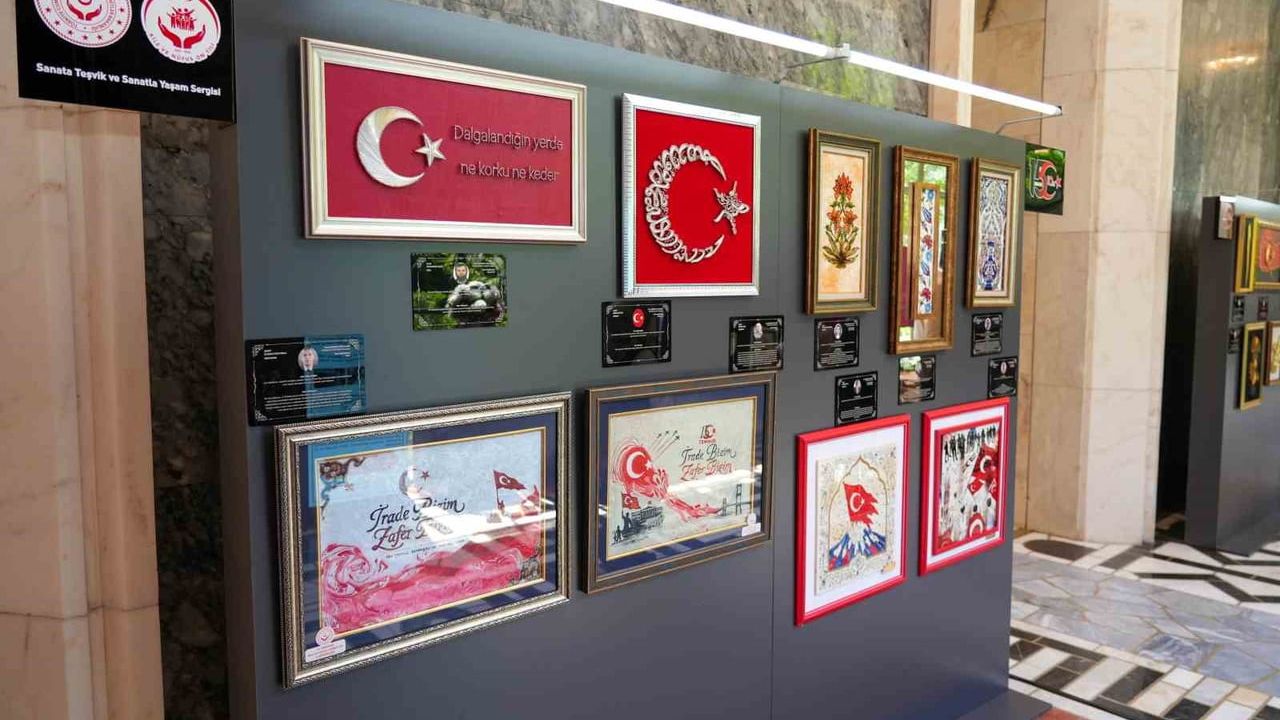 Erdemir’den şehit yakınları ve gazileri sanatla buluşturan projeye katkı