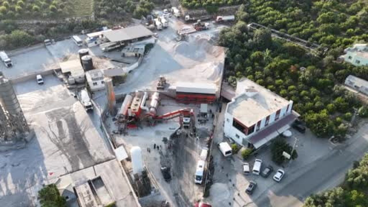 Erdemli belediyesi doğalgazlı asfalt plentiyle maliyetten ve zamandan tasarruf sağladı