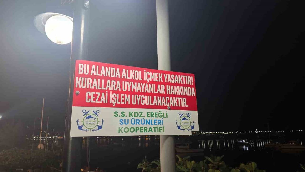 Ereğli limanında alkol yasağı sıkı denetimle uygulanacak