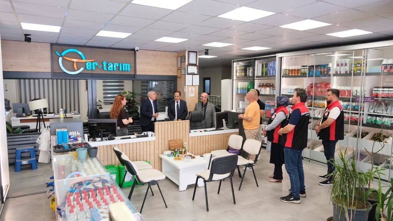 Erzincan'da b-reçete ile bilinçli bitki koruması sahada değerlendirildi