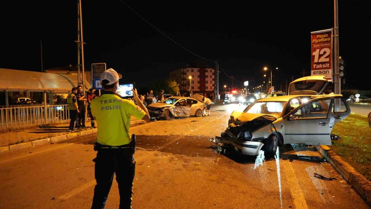 Erzincan’da haziran ayında 184 kişi trafik kazalarında yaralandı
