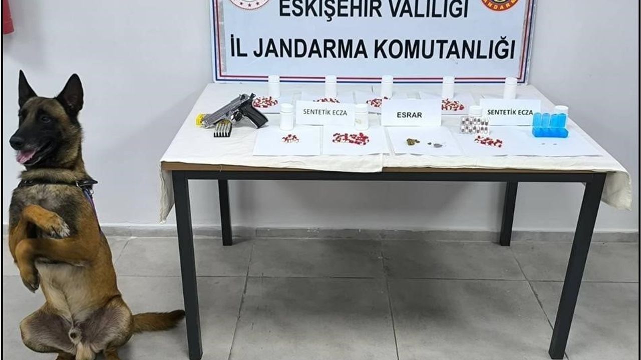 Eskişehir’de uyuşturucu operasyonunda 2 şüpheli yakalandı
