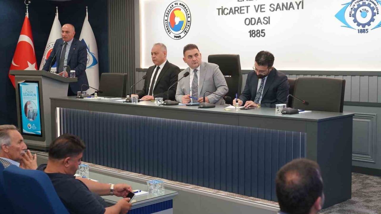ETSO meclisi yeni projelerle şehir ekonomisine ivme sağlamayı hedefledi