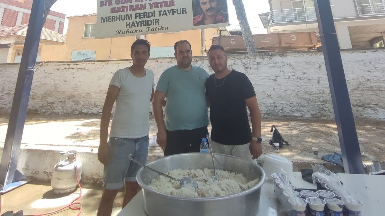 Ferdi Tayfur anısına Yenipazar Hamzabali Mahallesi'nde 500 kişilik hayır