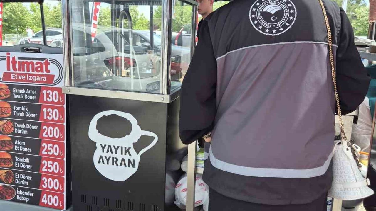 Festival alanındaki işletmelere sıkı gıda denetimi