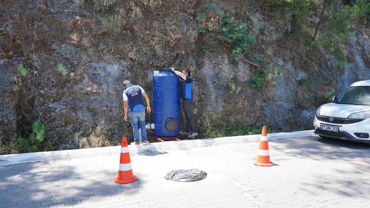 Fethiye'de Cumhuriyet ve Karagözler mahallelerindeki koku sorunu filtre sistemiyle giderildi