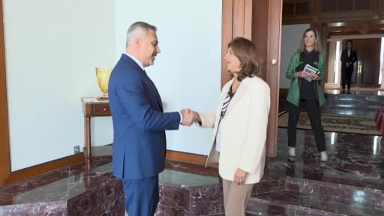 Fidan, BM temsilcisi Cuellar ile Kıbrıs gündemini değerlendirdi